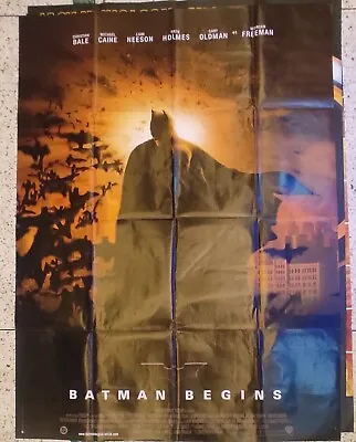 BATMAN BEGINS (2005) Original Film Poster 2-Sheet Christian Bale Michael Caine • £52.26