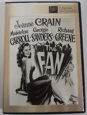 The Fan DVD Jeanne Crain Madeleine Carroll George Sanders Richard Greene • $19.49