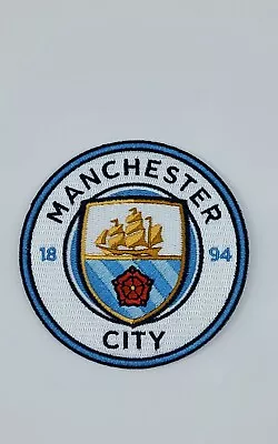 Manchester City Premier League Football Soccer Club Embroidered Iron-on Patch 3  • $12