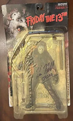 Kane Hodder SIGNED “Jason” *Friday The 13th* McFarlane Toys Movie Maniacs Figure • $69.99