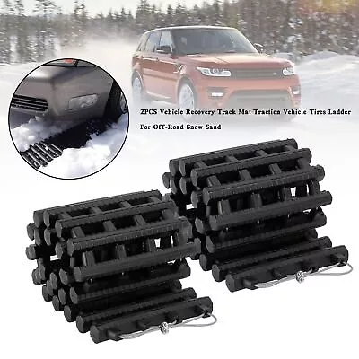 Vehicle Recovery Track Mat Traction Vehicle Tires Ladder For Off-Road Snow T7USA • $55.69