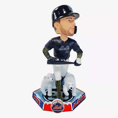 Pete Alonso New York Mets Polar Bear Bobblehead MLB Baseball • $199.99