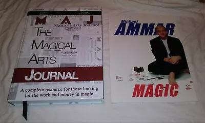 AMMAR MAGICAL ARTS JOURNAL Paul Harris Harkey Kenner Vernon Jim Lewis Kurtz Mead • $69.98