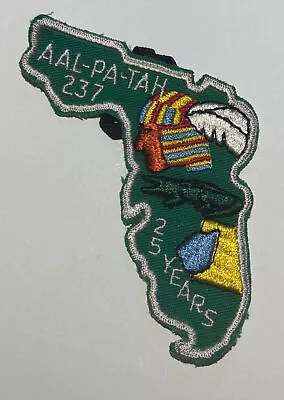 OA Lodge 237 Aal-pa-tah  25th Anniversary  Patch Boy Scout Florida CC3 • $5.99