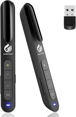 £20.90 • Buy Remote Laser Pointer Wireless Presenter Flip Pen 2.4Ghz Powerpoint Presentation