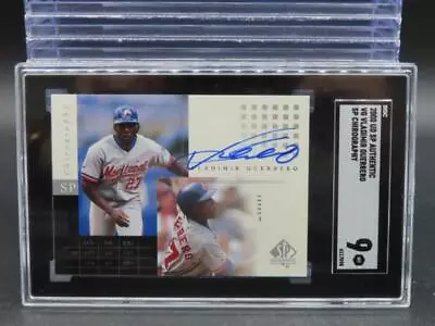 2000 SP Authentic Vladimir Guerrero SP Chirography Auto Autograph VG SGC 9 Expos • $0.99