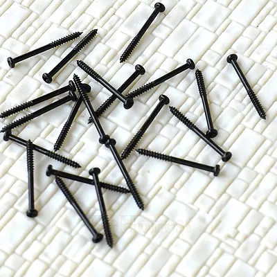 300 Pcs 1.4mm X 16mm Miniature Self Tapping Track Screws Mini Tiny Black Screws • $13.99