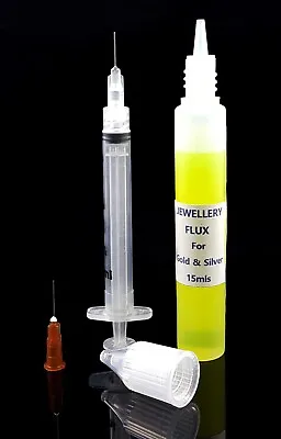 Jewelery Soldering 15ml  FLUX KIT For All Metals - Gold Silver BrassBronze • $11.45