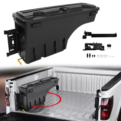 Truck Bed Storage Box For Nissan 2005-2019 Frontier 2004-2015 Titan Left Side • $86.03