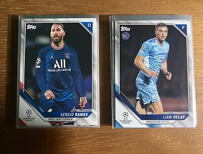 2022 Topps UEFA Champions League Soccer Cards You Pick • $0.99