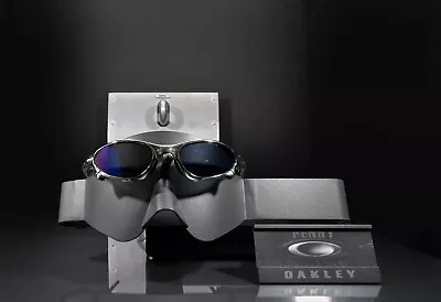 Oakley PENNY Polished Finish Titanium Glasses-Ice Polarized Lenses+Vault+Bag • $899.89