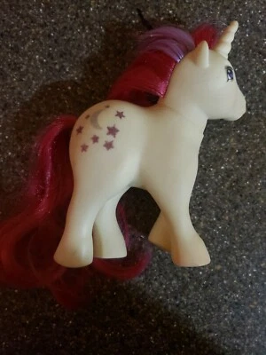 $11.99 • Buy ❤️My Little Pony MLP G1 Vtg 1983 Moondancer Unicorn Glitter Noon Stars COMB❤️