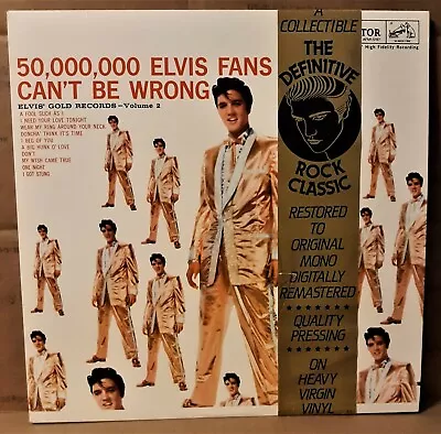 Elvis LP - 50000000 Elvis Fans Can't Be Wrong  (50th Anniversary Series) M-/M- • $11