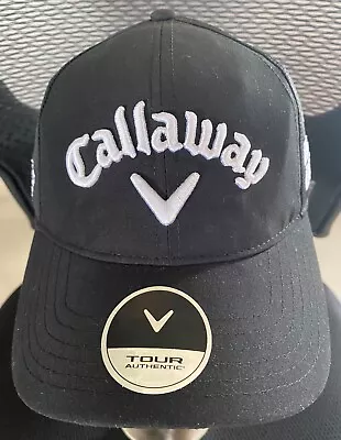 Callaway Golf Great BIG BERTHA TOUR AUTHENTIC Adjustable Mesh Back Hat - Black • $19.99