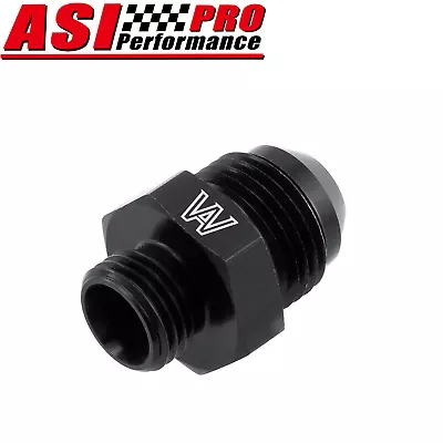 ASI -8 AN Flare To -6 ORB O-Ring Boss Adapter AN Fitting ORB BLACK New • $15.99