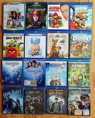 BLU-RAY Family Hour Movies - Pick And Choose Your Favorites! • $1.89