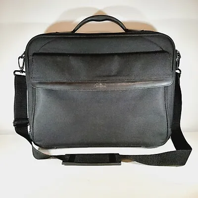 Samsonite Black Canvas Padded Laptop Case Briefcases Shoulder Bag Travel Bag  • £19.99