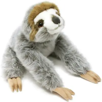 Siggy The Threetoed Sloth Baby | 9 Inch Large Stuffed Animal Plush Sloth • $17.99