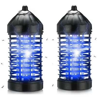 2 PACKS Electric LED Mosquito Killer Light Bug Fly Insect Pest Zapper Trap Lamp • $19.89