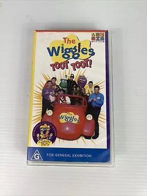 The Wiggles - Toot Toot!  VHS Video Tape - Original Cast - ABC Kids • $19.95