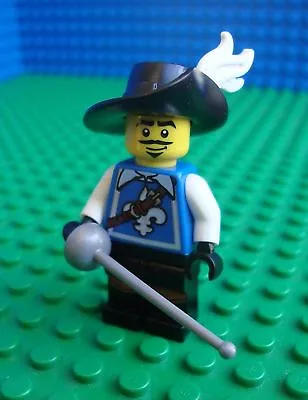 Lego Musketeer Sword Minifig Pirates City Town 8804 Minifigures Series 4 • $26.28