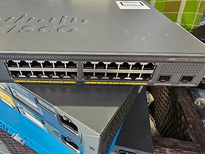 CISCO WS-C2960X-24TD-L V06 24 X 1GB & 2 X 10GB SFP+ Managed Switch Stack Module1 • £109.90