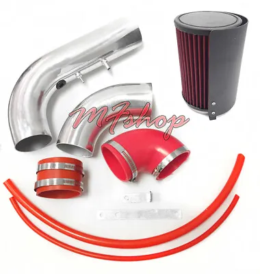 HS Tall Red Filter For 2PC 2002-2005 Cavalier Sunfire 2.2L L4 Air Intake Kit • $1593.75