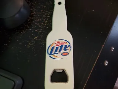 Rare Vintage Miller Lite  Refrigerator Magnet Bottle Opener 6 1/2  • $8