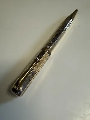 Montegrappa Sterling Silver 925 Rollerball Vermeil Pen • $360