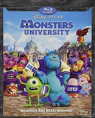 Monsters University (Blu-ray DVD) NEW Factory Sealed Free Shipping • $14.99