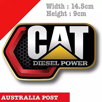 Caterpillar Diesel Power Logo  Caterpillar Machinary Decal Sticker • $6.85