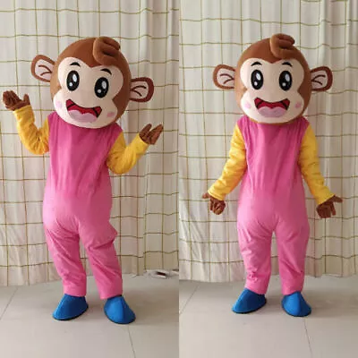 2022 New Monkey Mascot Costume Cosplay Party Fancy Dress Costume Ad • $150.99