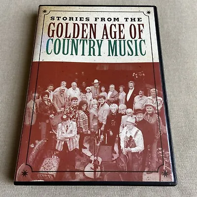 Stories From The Golden Age Of Country Music DVD Hank Williams Patsy Cline Elvis • $6.99