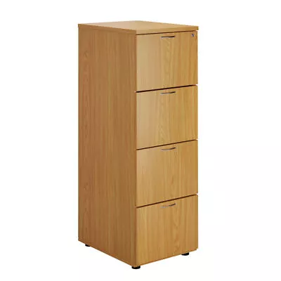 First Four Drawer Filing Cabinet Nova Oak TES4FCNO • £386.69