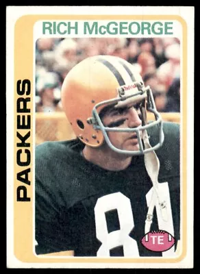 1978 Topps Rich McGeorge Green Bay Packers #39 • $1