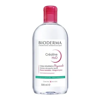 £14.99 • Buy Bioderma Sensibio Crealine H2O Make Up Removing Micellar Water 500ml