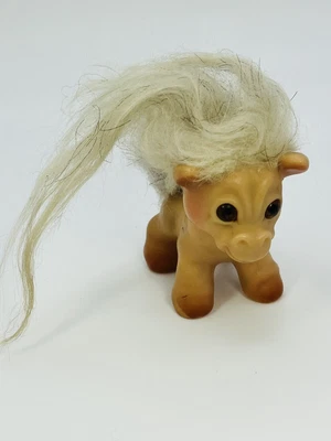 £53.37 • Buy Vintage Dam Things Troll Horse White/Black Hair 1964 Animal HTF READ DESCRIPTION