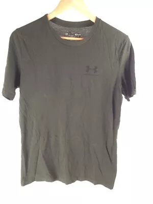 Under Armour Sportstyle Men's Short Sleeve Shirt Marine OD Green/Black Small • $15.94