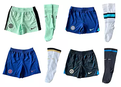 Chelsea Shorts & Socks Set Nike Kid's Football Mini Kit Pack - New • £14.99