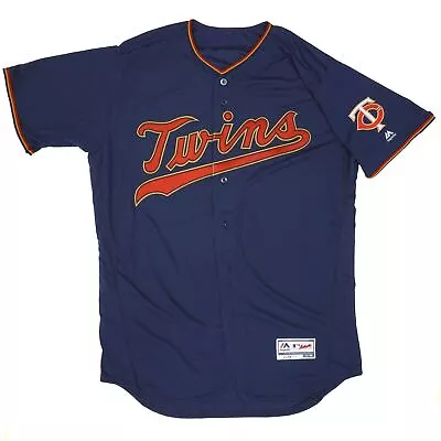 Mens MLB Minnesota Twins Authentic On Field Flex Base Jersey - Navy Alternate • $99.99