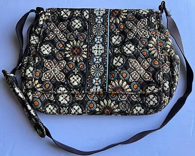 Vera Bradley Canyon Brown Messenger/Diaper Bag • $39.99