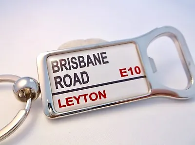 £4.99 • Buy Leyton Orient Stadium Road Badge Street Sign Bottle Opener Keyring Key Fob Gift