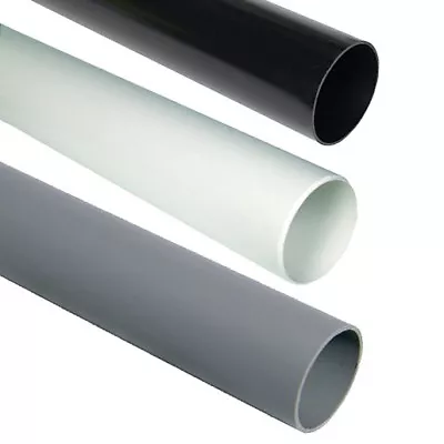 £16.95 • Buy Soil Pipe 110mm 92cm Length Or 3ft Black White Grey