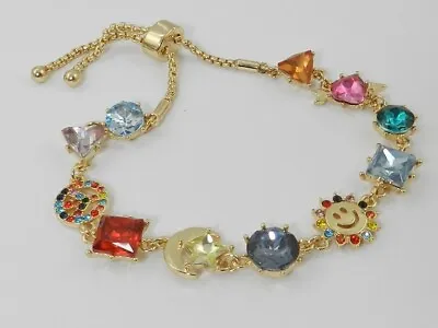I.N.C. INTERNATIONAL CONCEPTS Gold-Tone Crystal  Slider Bracelet • $7.99
