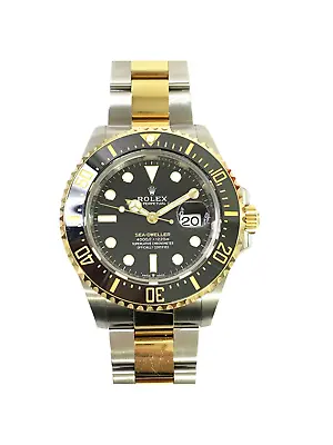 Rolex Sea-Dweller 50th Anniversary Stainless Steel Yellow Gold Black Dial 126603 • $15899