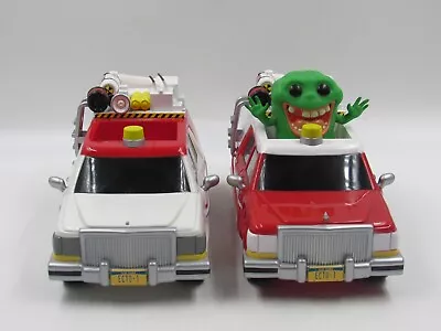 Funko Ghostbusters Ecto 1 Lot Of 2 Including Exclusive Red With Slimer - READ • £38.60