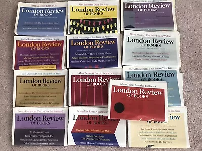 London Review Of Books LRB Bundle Of 13 Issues From 2017 2018 2019 2020 • £9