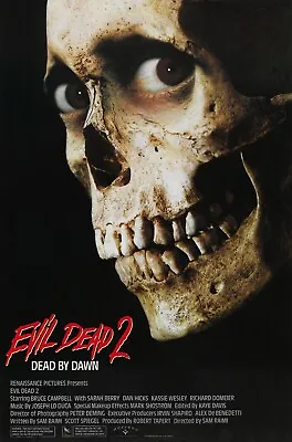 Evil Dead 2 Movie Poster - 11 X 17 Inches - Bruce Campbell Sam Raimi • $13.96