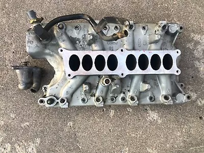 87-96 Ford F150 F250 Bronco V8 5.8 351w LOWER EFI INTAKE MANIFOLD W/ FITTING • $324.99