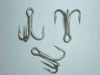 (25) Vmc 4x Oshaughnessy Treble Hooks (size 2/0) Permasteel (9626ps) Bulk 9626  • $17